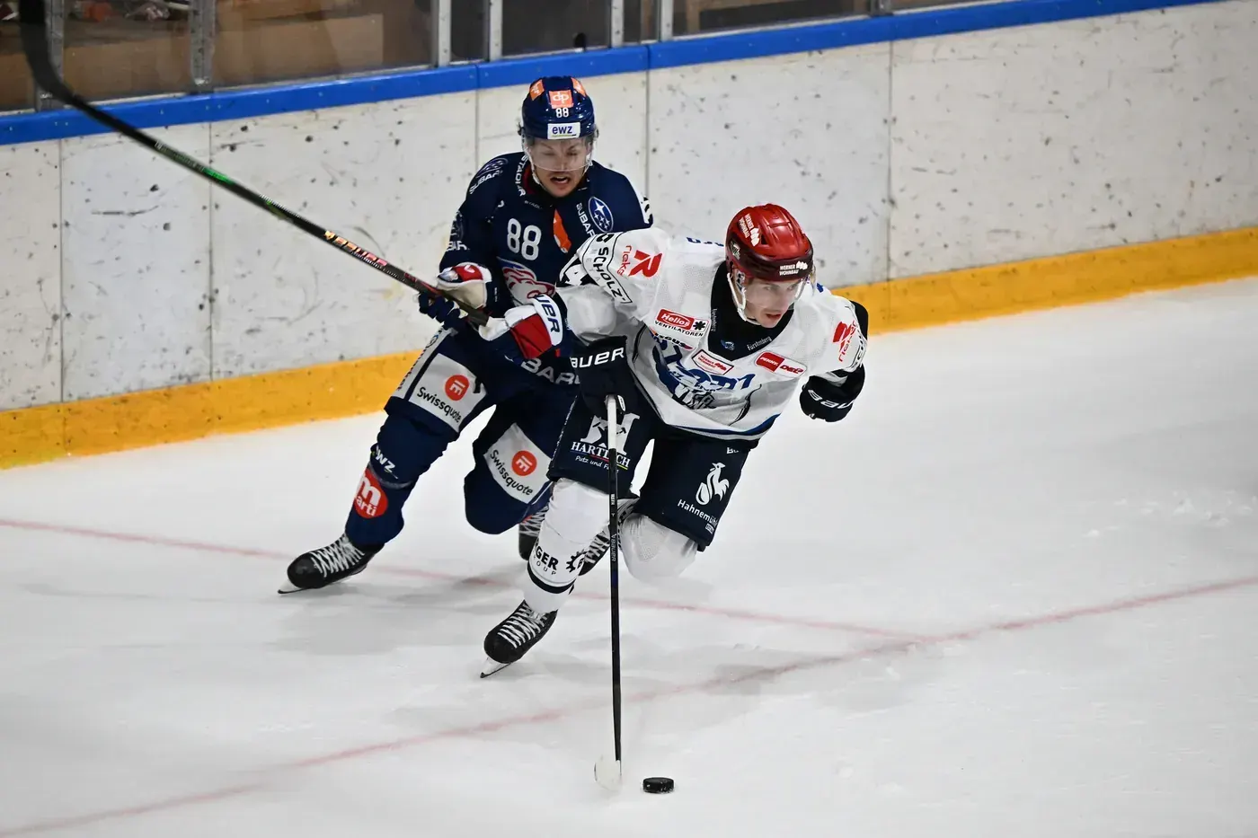 Schwenninger Wild Wings im Spiel gegen die ZSC Lions