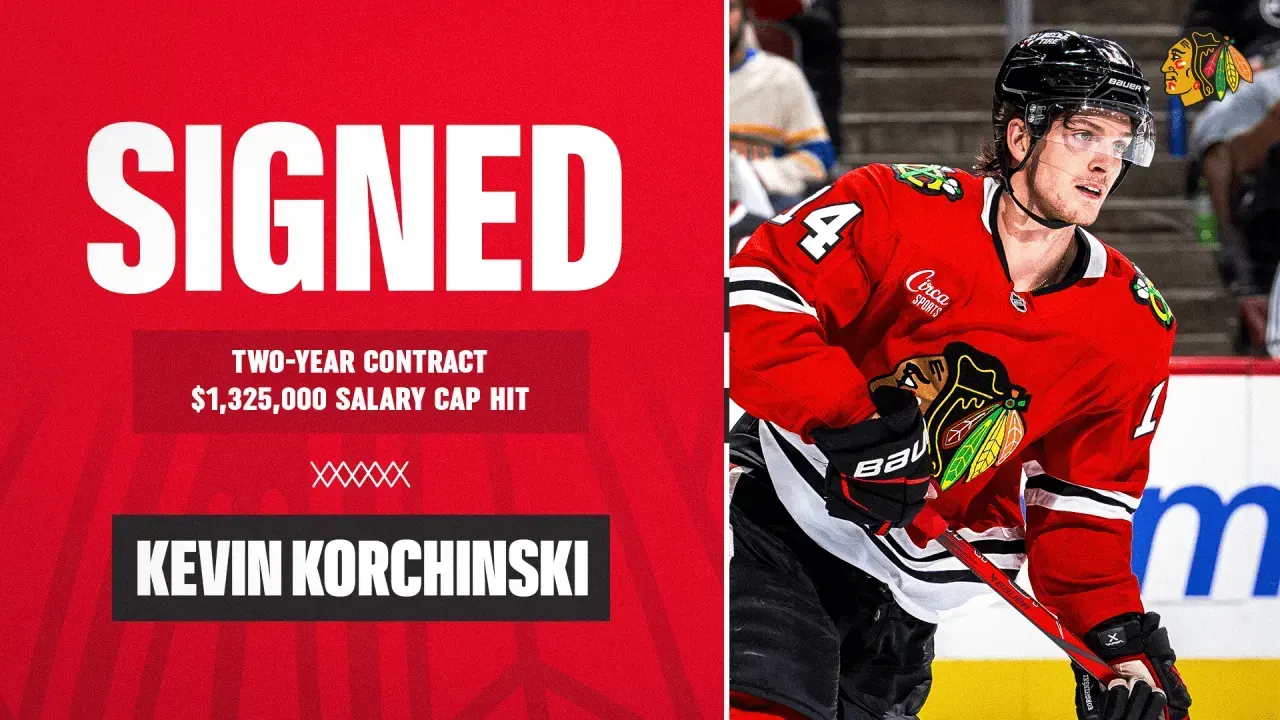 Blackhawks binden Korchinski zwei Jahre