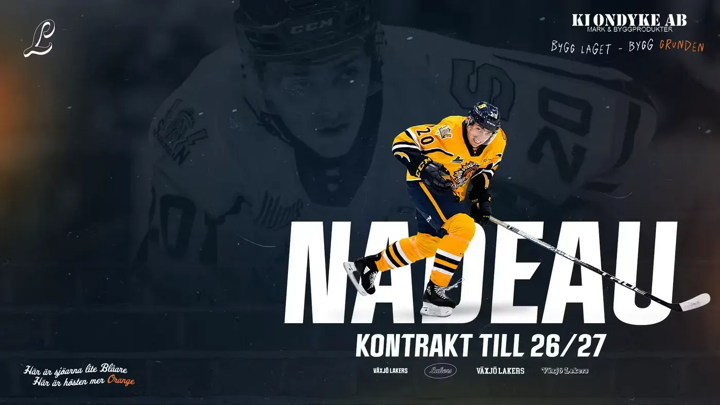 Nadeau verlässt die Sabres-Organisation Richtung Växjö